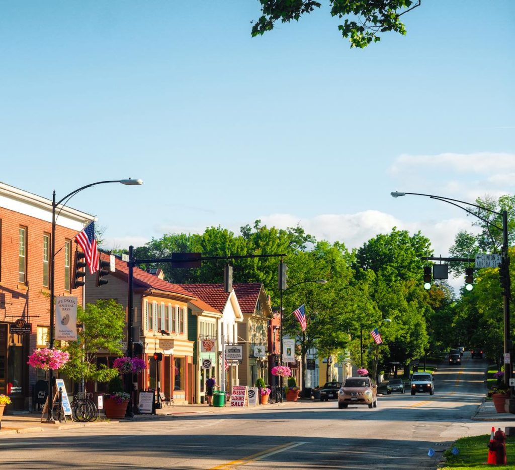 Photo of downtown in the USA - Bank Tracking and Spreading Software